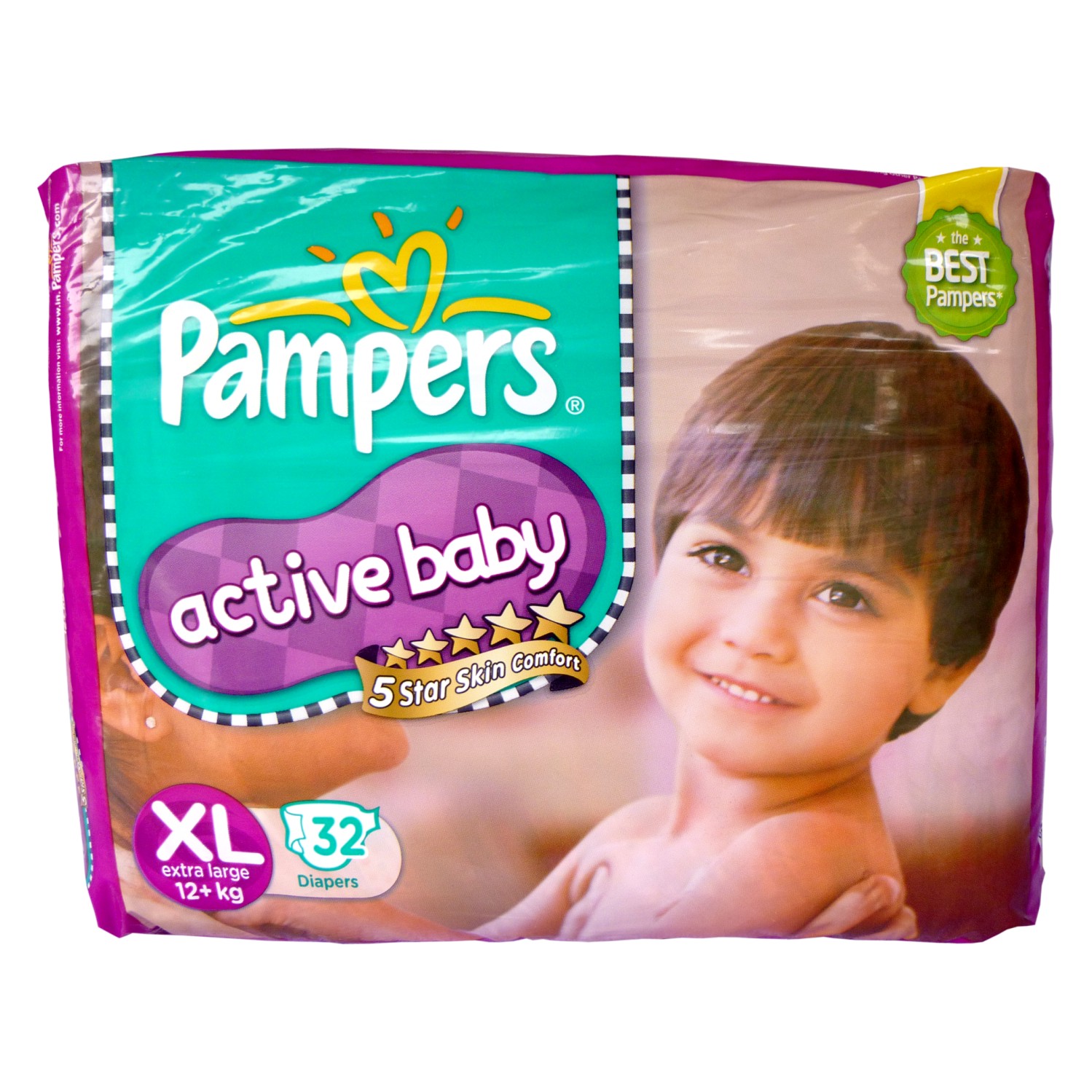 pampers active baby xl